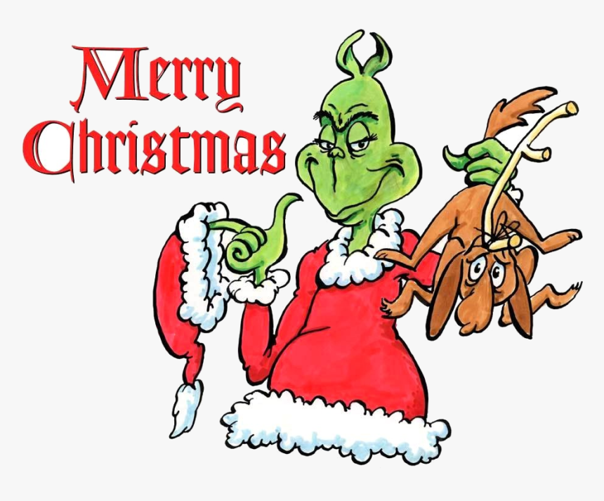 Grinch How The Stole Christmas Clipart Collection Clip - Grinch Merry