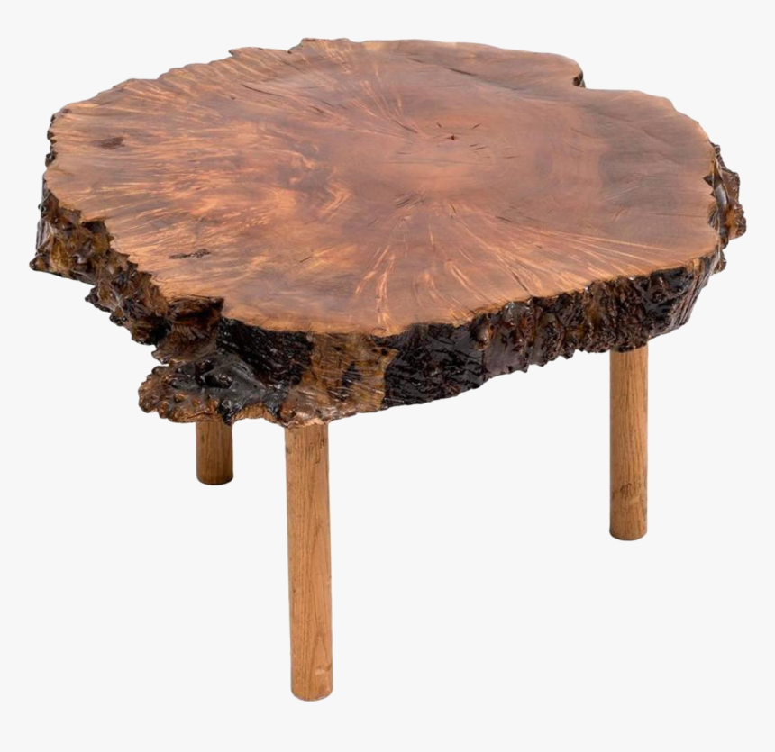 Luxury Mid Century Walnut - Coffee Table, HD Png Download