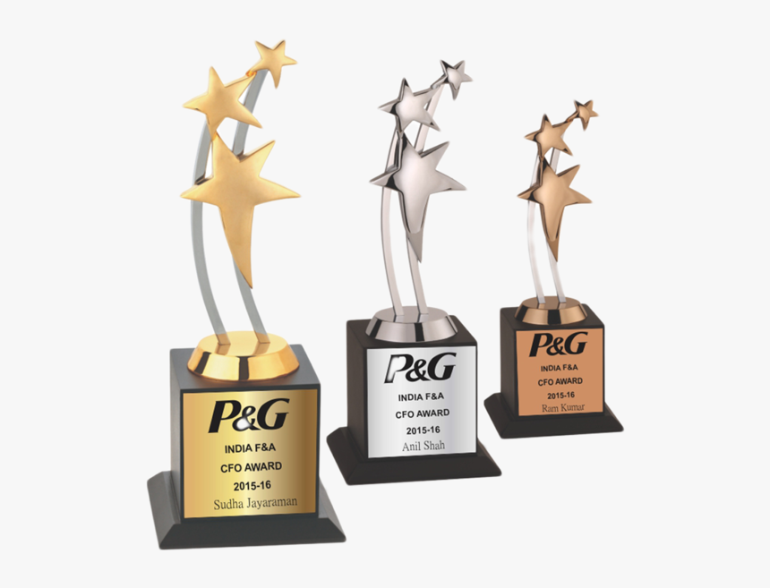 Buy Sundha 3 Star Trophy Awards Trophies Corporate, HD Png Download