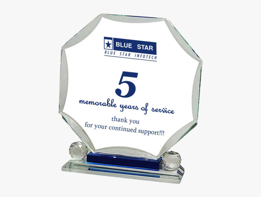 Color Glass Trophy Award, HD Png Download