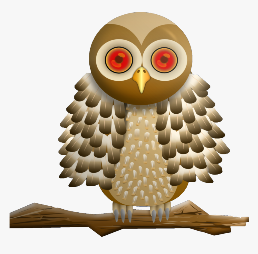 Owl Illustration Vector Art Graphicart - Turkey, HD Png Download