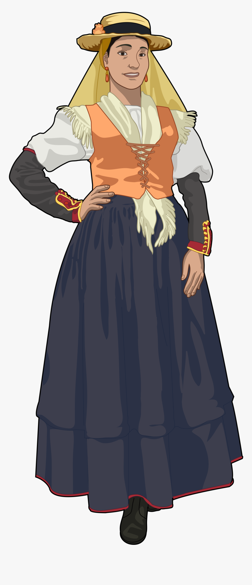 Trajes Tipicos De Canarias, HD Png Download