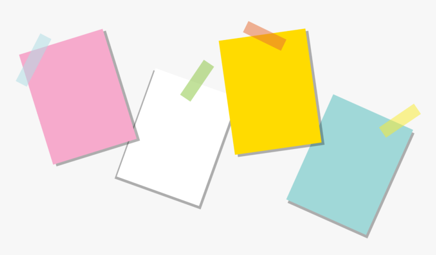 #ftestickers #paper #postit #stickynotes #cute #colorful - Paper, HD Png Download