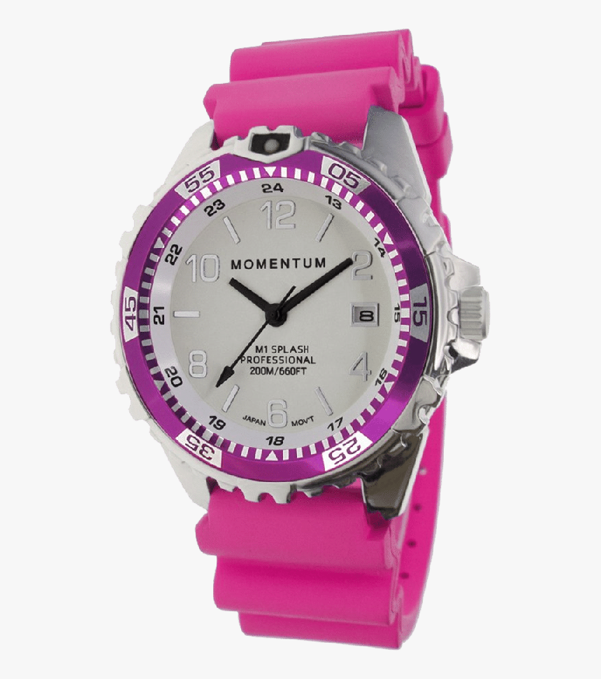 Transparent Pink Splash Png - Momentum Ladies Watch, Png Download