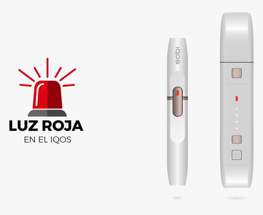 Se Enciende La Luz Roja En El Iqos, HD Png Download