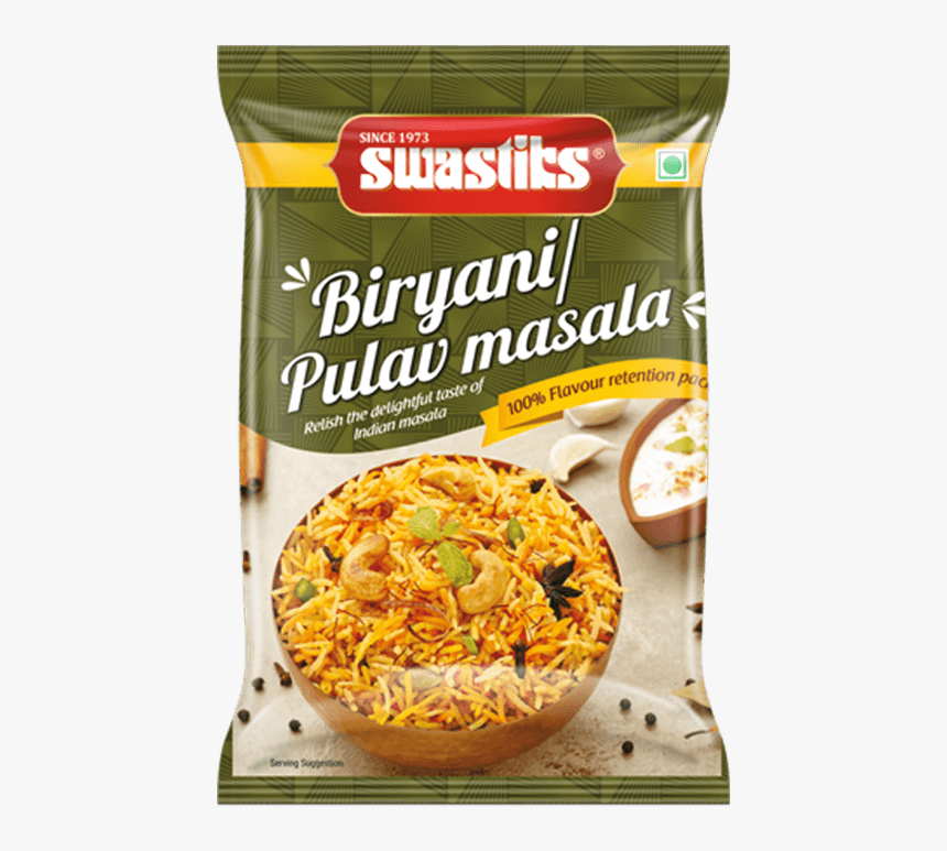Swastiks Biryani Pulav Masala - Pizza, HD Png Download