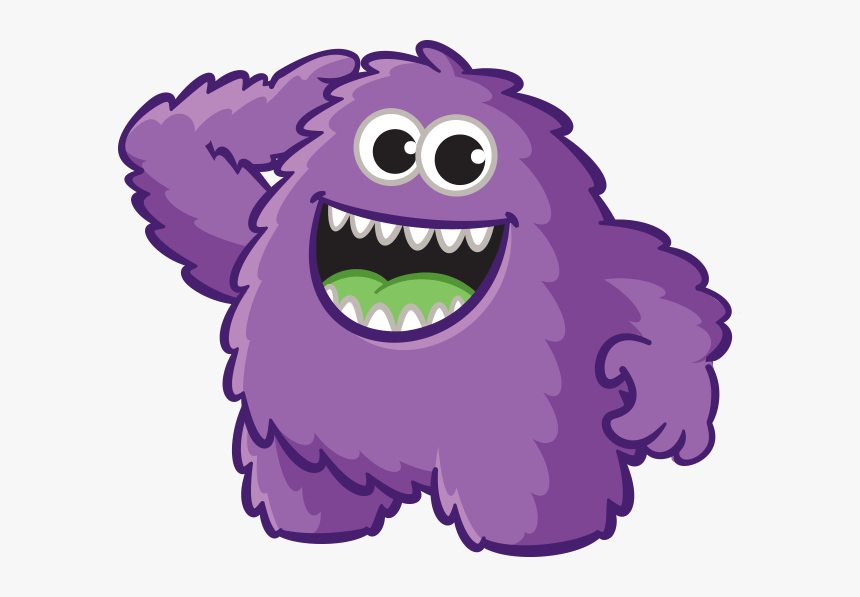Comfy The Comfort Monster - Purple Monster, HD Png Download