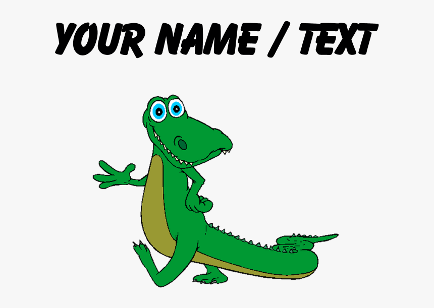 Custom Cartoon Alligator Baseball Cap - Hockey Sticker, HD Png Download