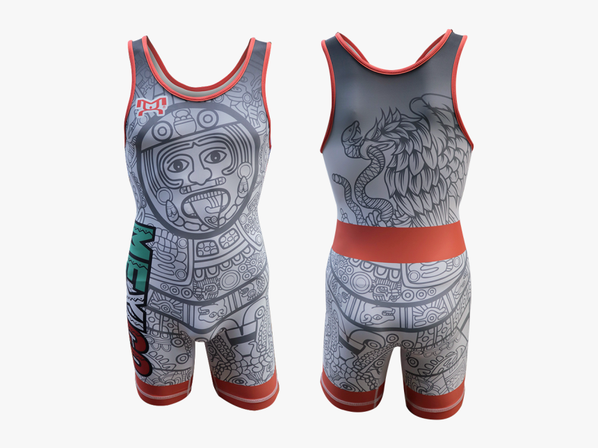 Mayan Calendar Red 
 Title Mayan Calendar Red 
 Itemprop - One-piece Swimsuit, HD Png Download