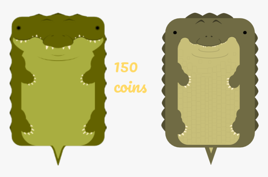 Deeeep Io How To Albino Crocodile, HD Png Download
