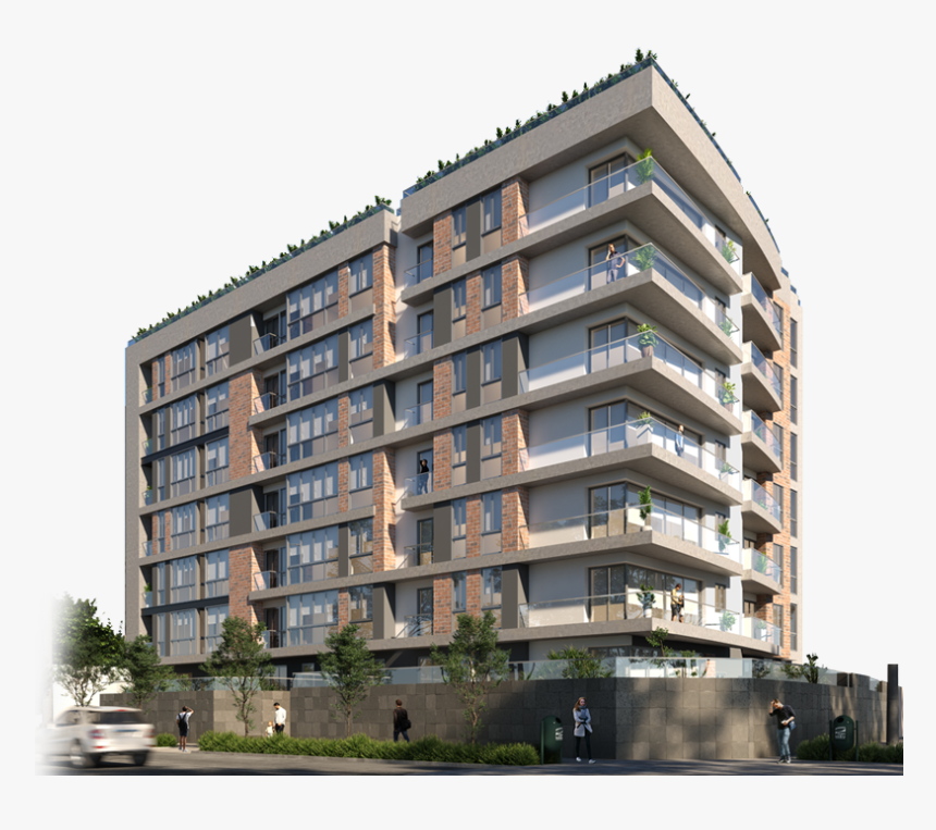 Edificio The Corner - Tower Block, HD Png Download