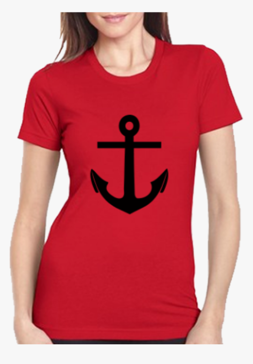 Red Anchor Png -color - Nursing School T Shirts Etsy, Transparent Png