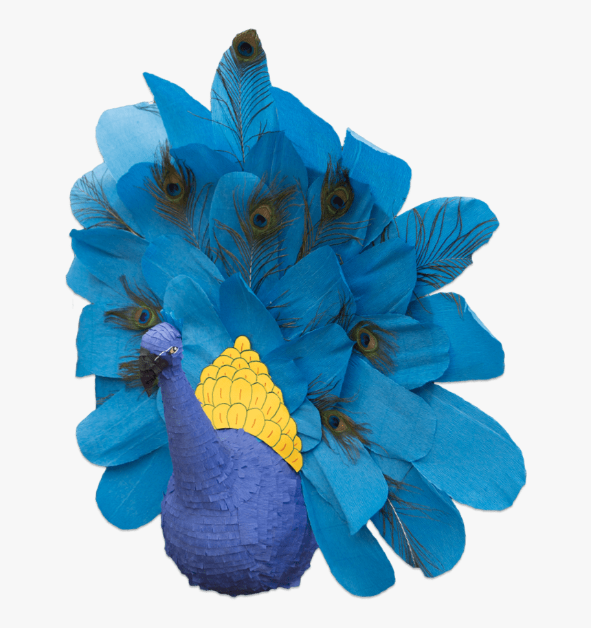 Custom Peacock Pinata Break Free Pinatas - Artificial Flower, HD Png Download