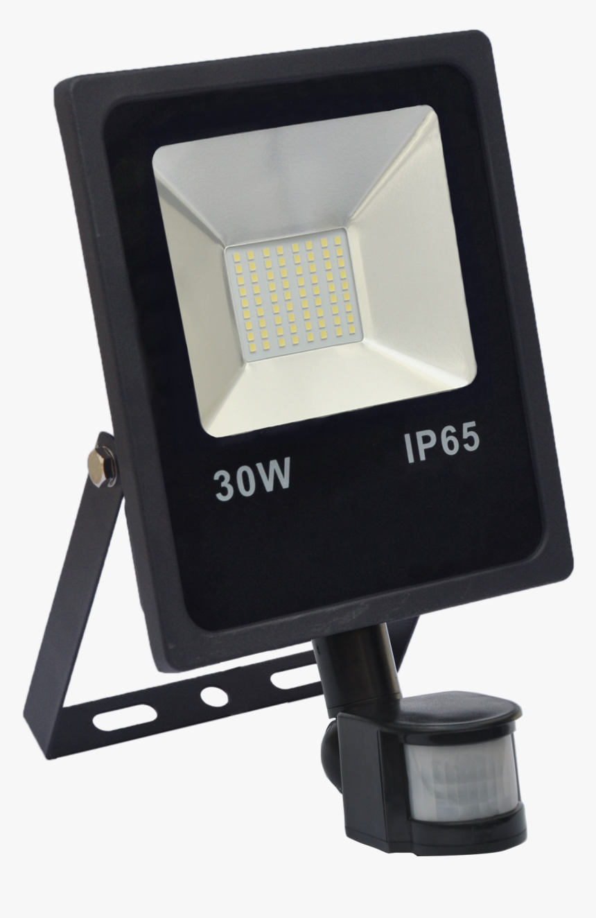 Transparent Flood Clipart - 30w Led Floodlight Pir, HD Png Download