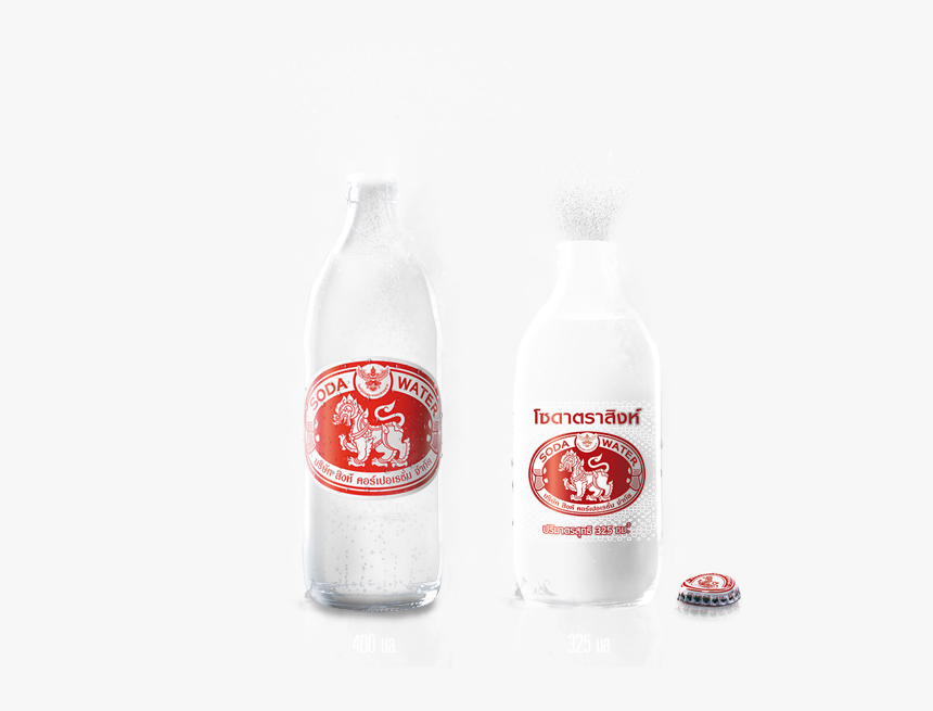 Transparent Soda Png - Glass Bottle, Png Download