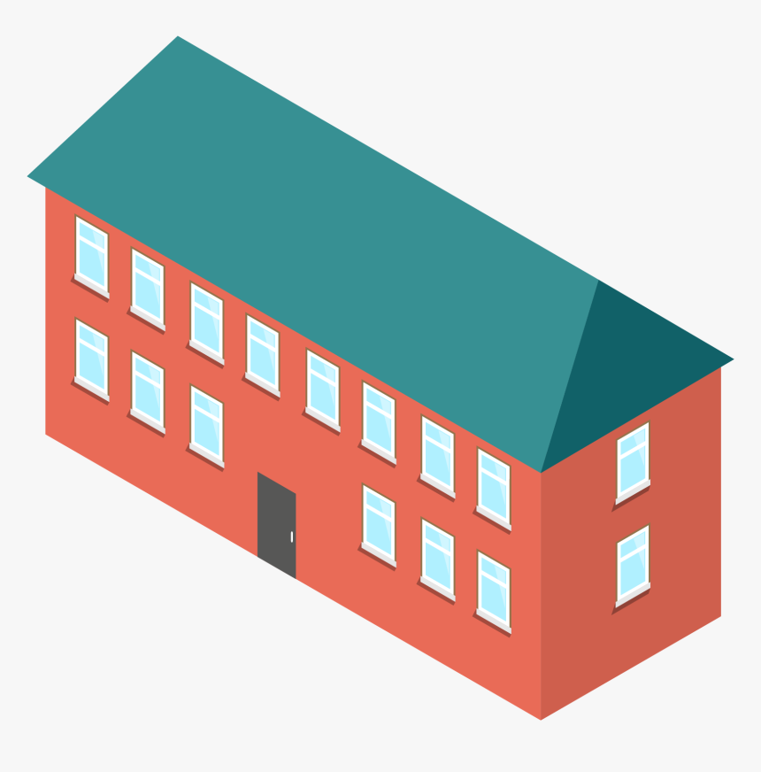 Apartamento Edificio 5d Ciudad Png E Imagen Vectorial - House, Transparent Png