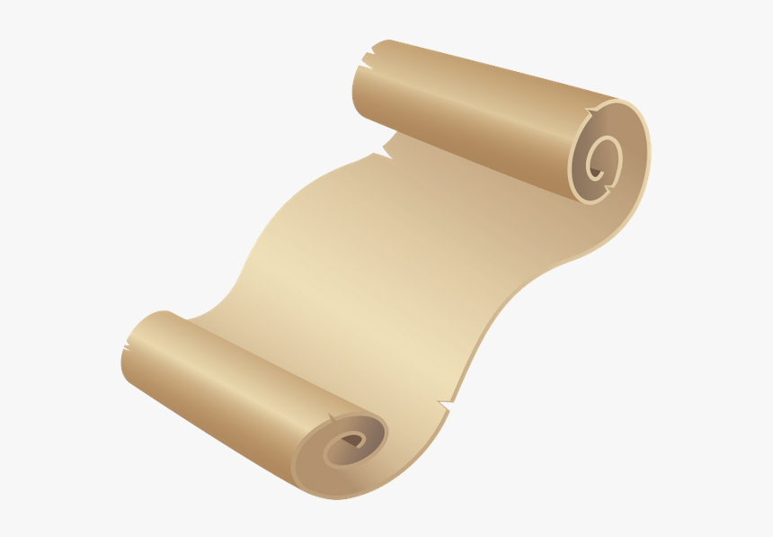Свиток, Старая Бумага, Scroll, Old Paper, Rolle, Altes - Wood, HD Png Download