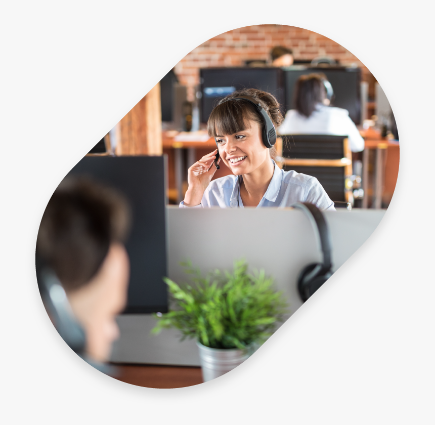 Contact Center Employee, HD Png Download