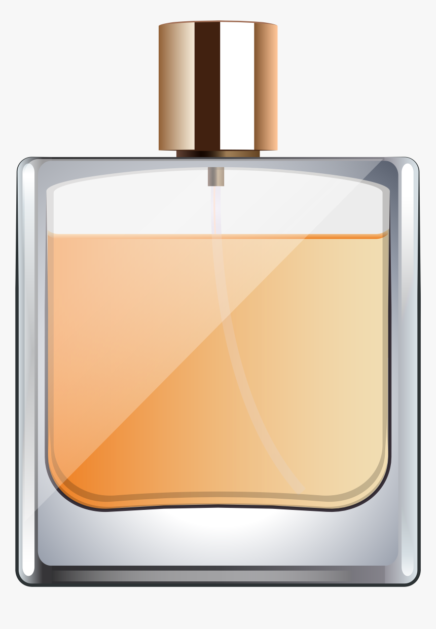Perfume Bottle Transparent Clip Art Image - Perfume Bottle Transparent Png, Png Download