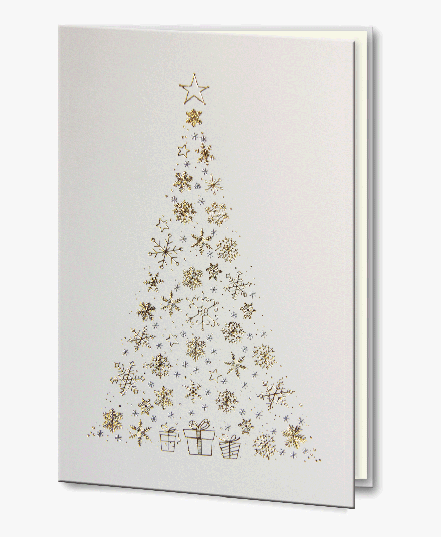 Gold And Silver Christmas Cards, HD Png Download
