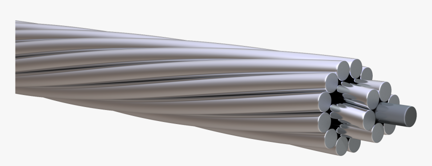Aaac Bare Aluminum - Aac Conductor, HD Png Download