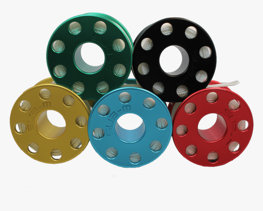 30m/98ft Aluminum Spool - Circle, HD Png Download