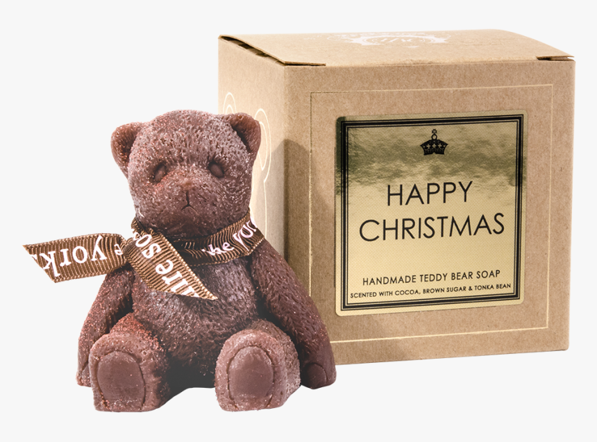 Happy Christmas 
 Title Alpha Bear - Teddy Bear, HD Png Download