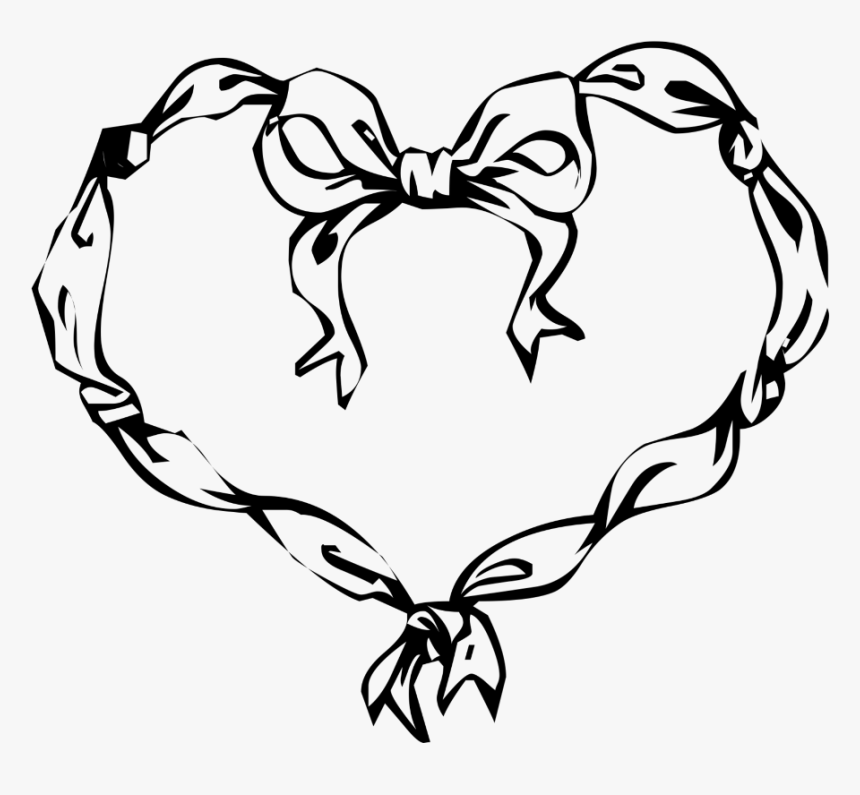 #hearts #heart #ribbon #ribbons #bow #bows #love #sticker - Illustration, HD Png Download