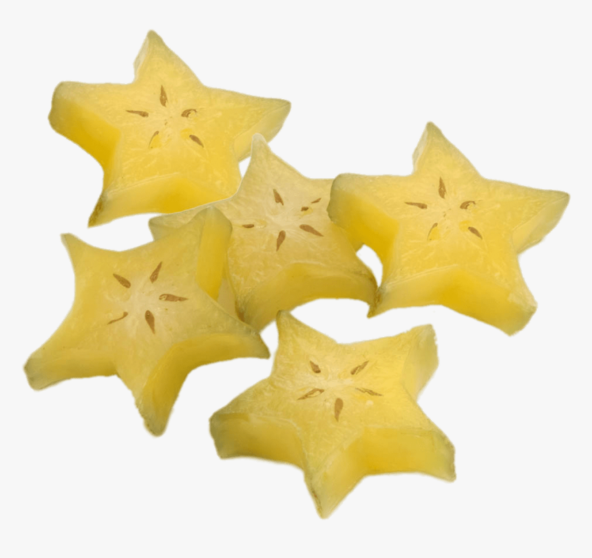 Star Fruit Slice , Transparent Cartoons - Star Fruit Slice, HD Png Download