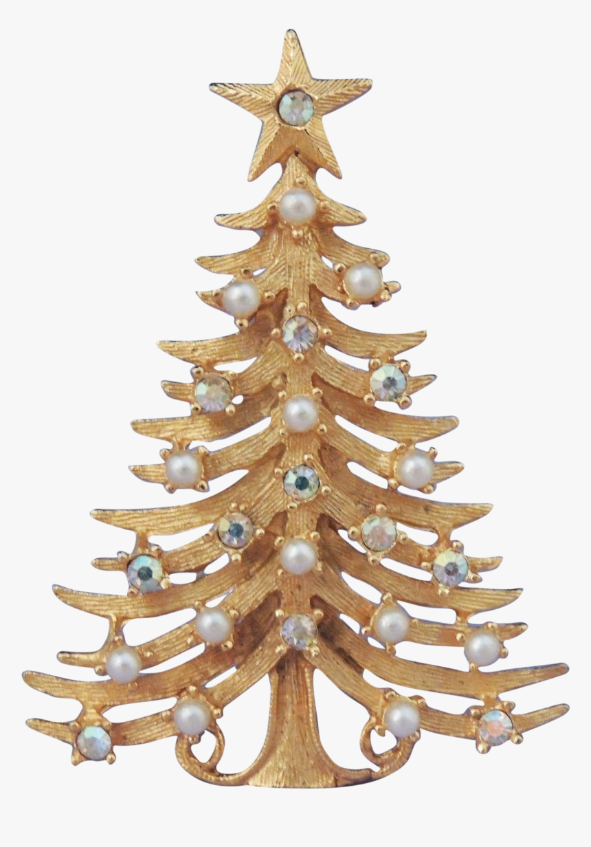 Vintage Christmas Background - Christmas Brooches Png Transparent Background, Png Download