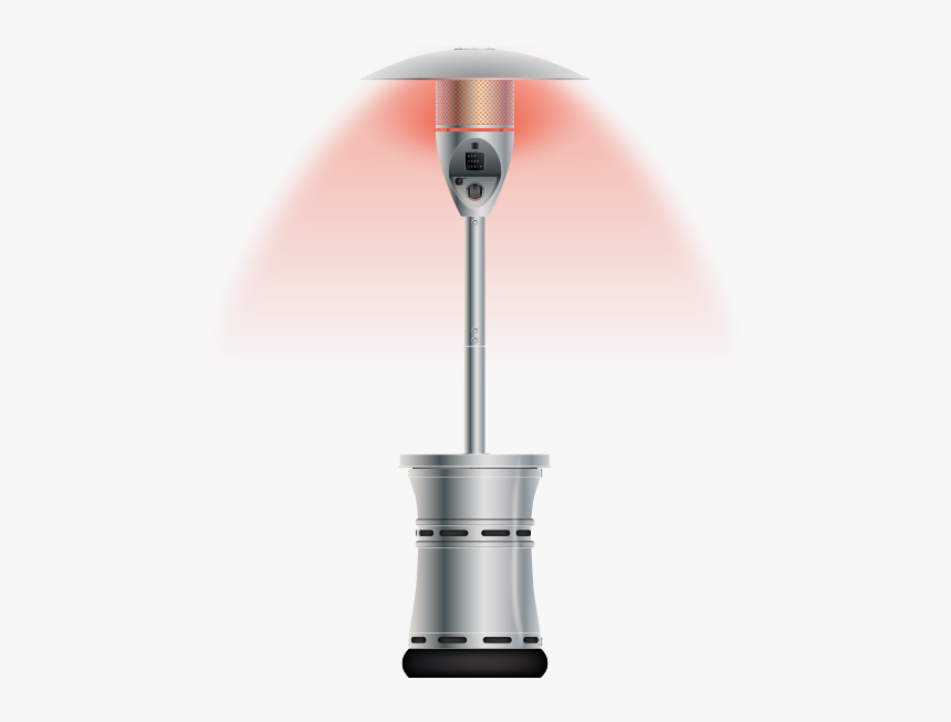 Halo Heater - Curve Patio Heater Png, Transparent Png