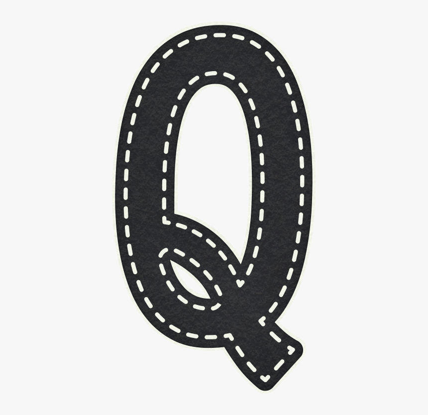 Letra Q Color Negro, HD Png Download