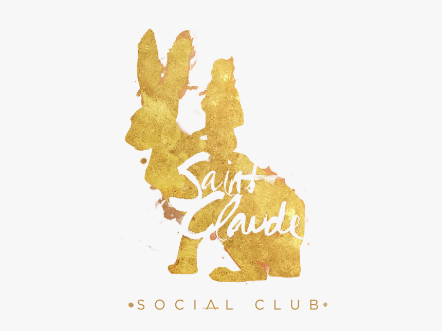 Scsc Bunny Graffitti Gold Website Footer - Illustration, HD Png Download