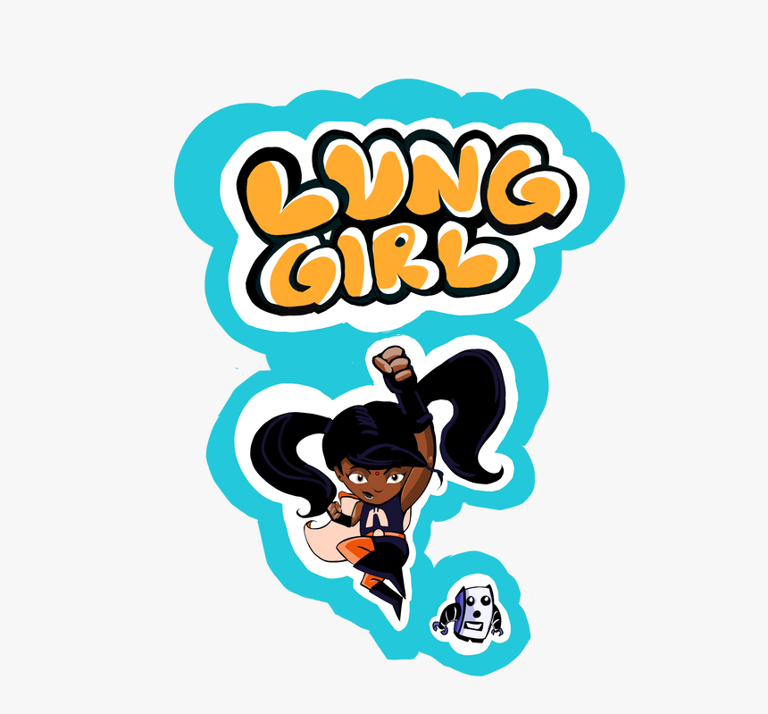 Picture - Lung Girl Superhero, HD Png Download