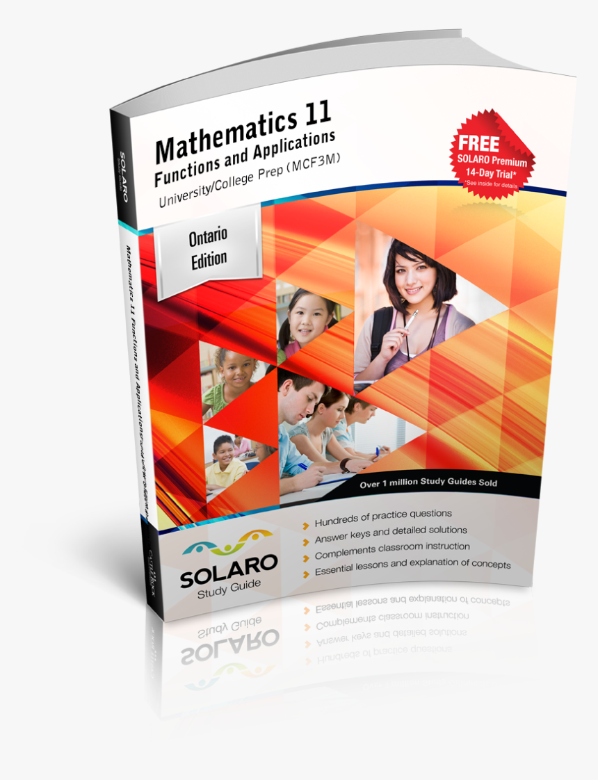 Math 11 Functions And Applications, Uc Prep On Solaro - Solaro Study Guide, HD Png Download