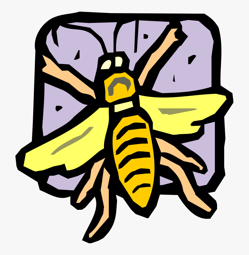 Free Vector Insect - Bees, HD Png Download