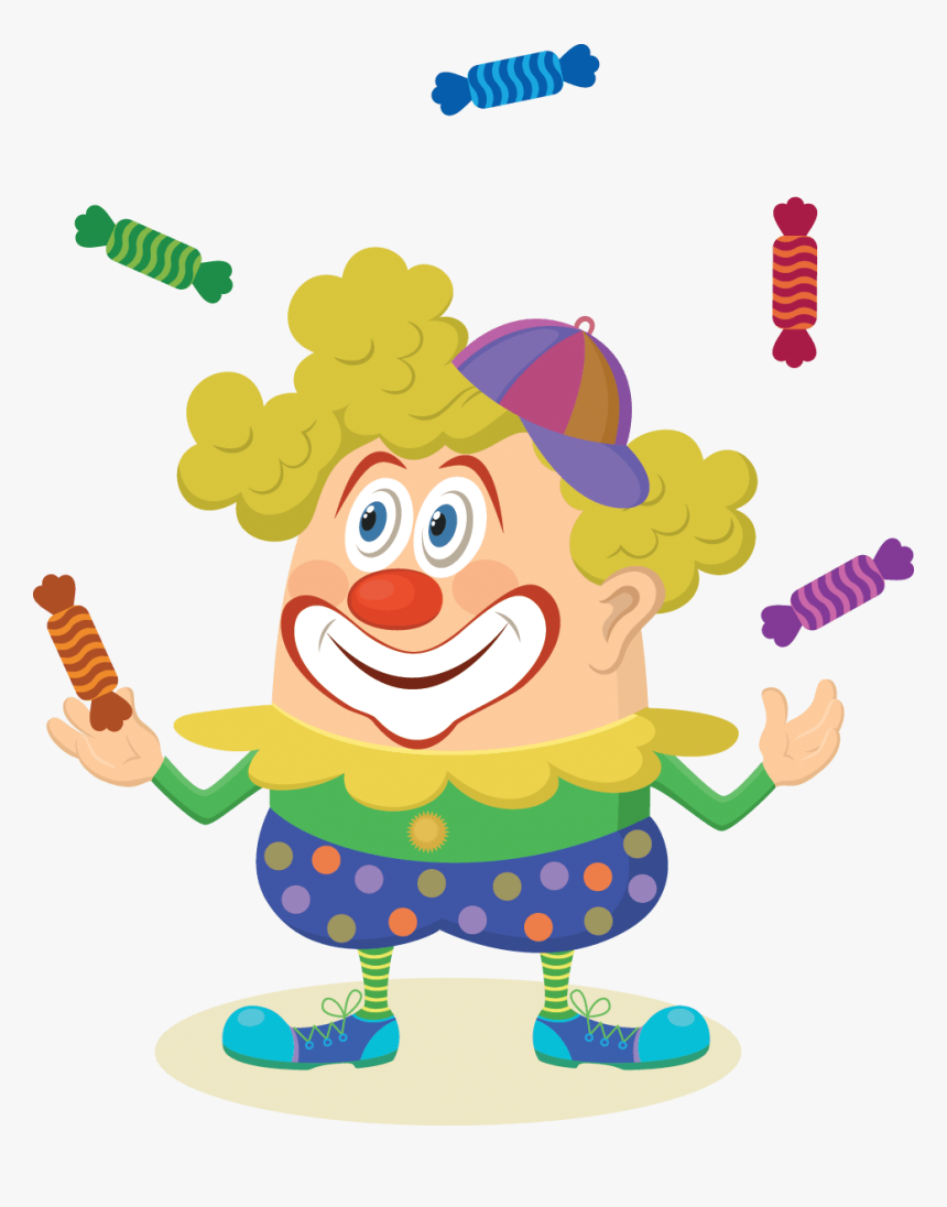 Clown Juggling Balls, HD Png Download