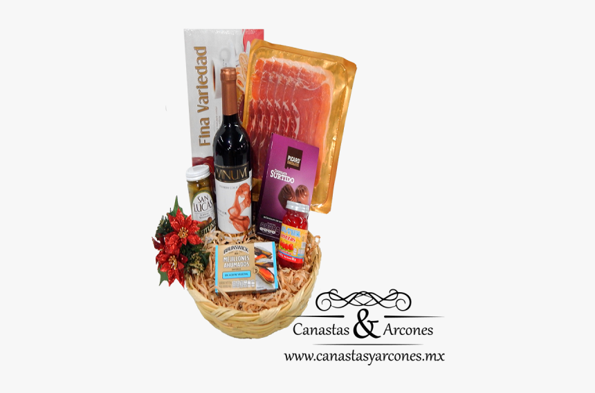 Png Navideña Png Canasta Png Platos Navideños Economicos - Mishloach Manot, Transparent Png
