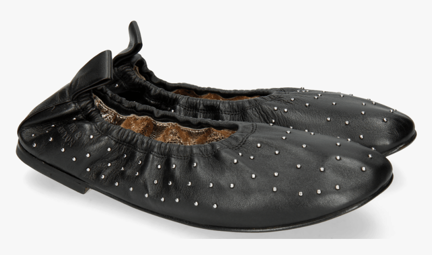 Ballet Pumps Iris 7 Nappa Black Rivets - Ballet Flat, HD Png Download