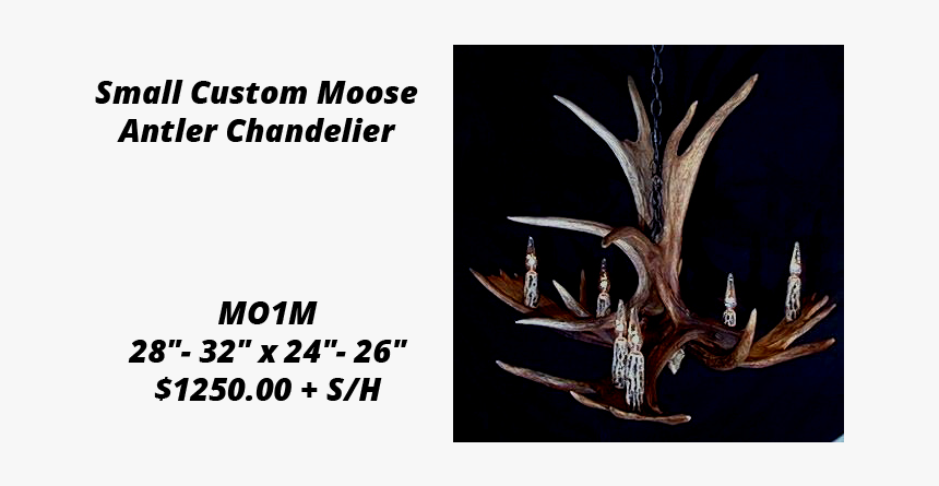 Moose Antler Chandeliers - Deer, HD Png Download