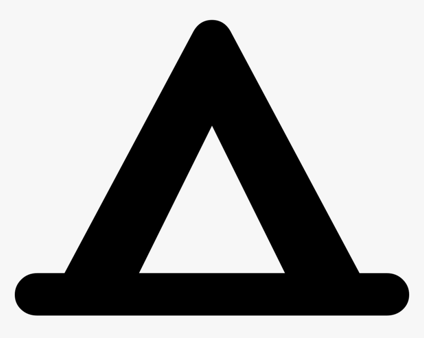 Camping Tent Shape - Camping Icone, HD Png Download