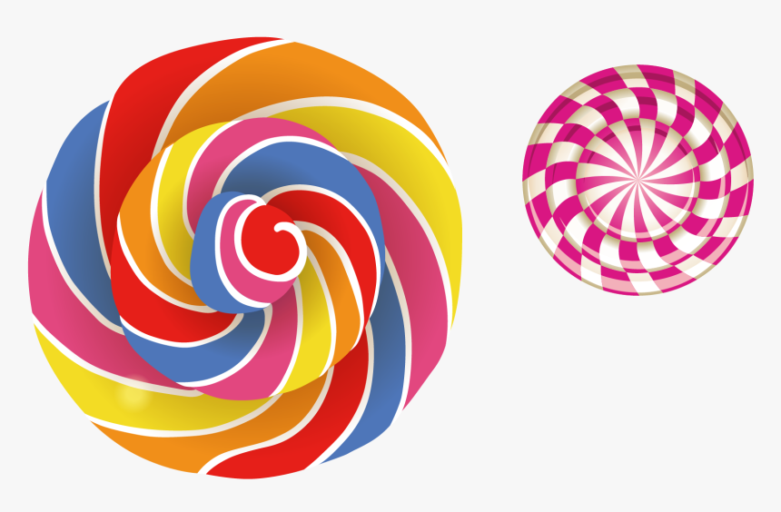Candy Vector Transprent Png Free - Lollipop, Transparent Png