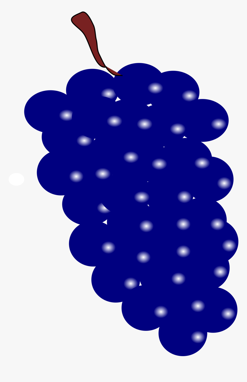 Grape Blue Clip Arts - عنب ازرق, HD Png Download