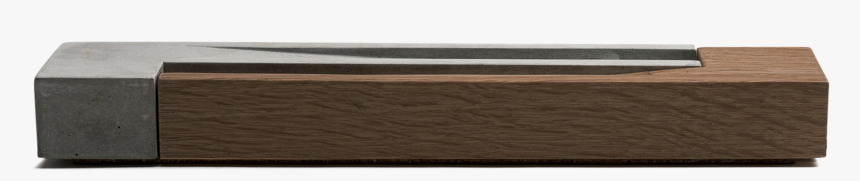 Incense Burner Walnut And Concrete - Plywood, HD Png Download