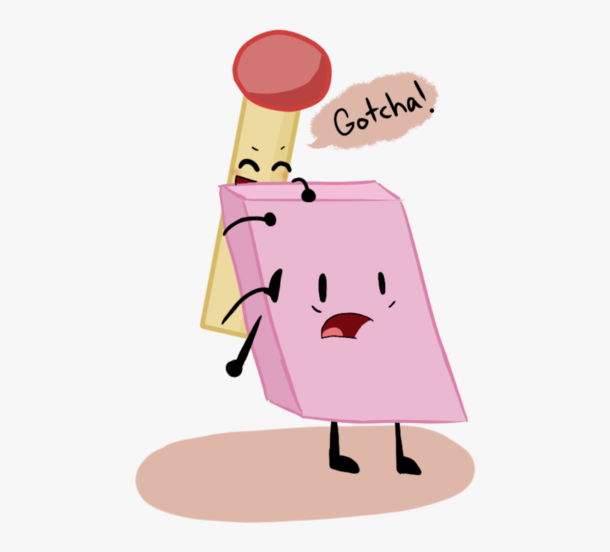 Eraser And Match <3 Clipart , Png Download - Clip Art, Transparent Png