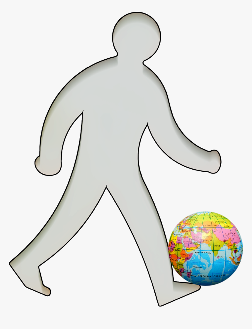 Man Walking Person - Hombre Como Persona Humana, HD Png Download