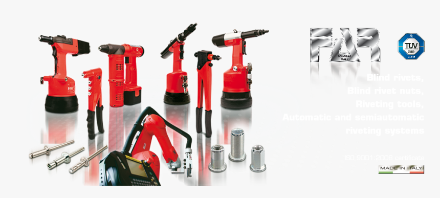 Far Blind Rivets Riveting Tools - Pneumatic Tool, HD Png Download