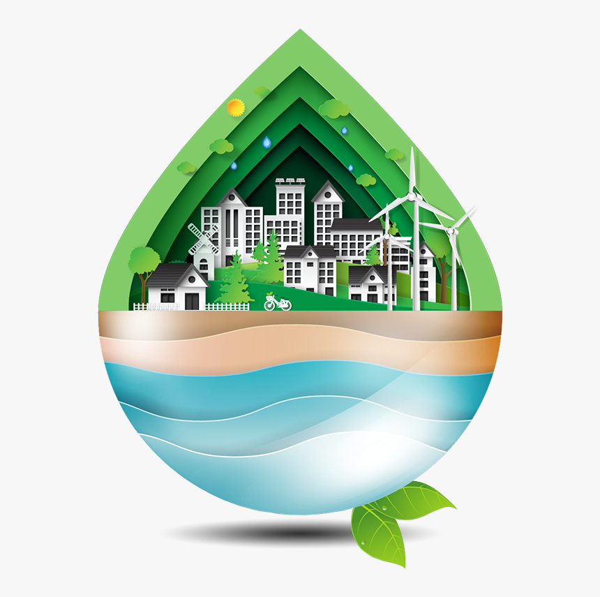 Environmental City Programs - Collage On Water Conservation, HD Png Download
