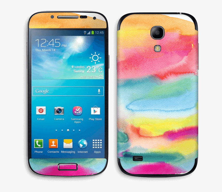 Color Explosion Skin Galaxy S4 Mini - Samsung Galaxy Note Mini, HD Png Download