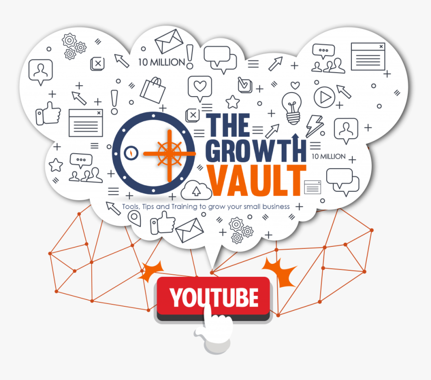 Http - //youtube - Com/c/thegrowthvault - Illustration, HD Png Download
